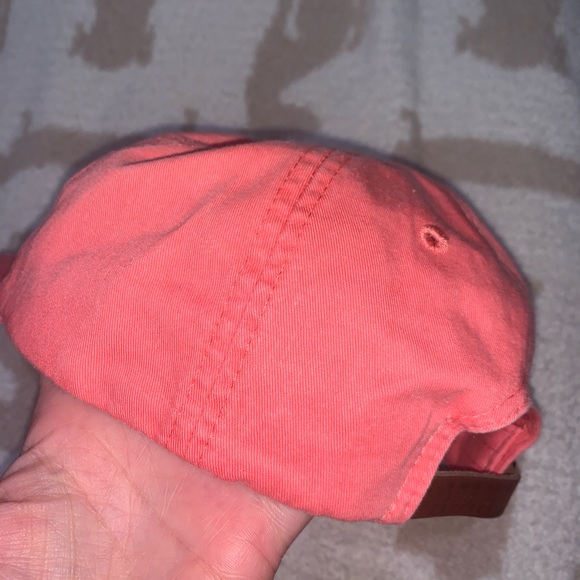 Texas Baseball Hat (Salmon/Coral color) one size fits all - Picture 3 of 9